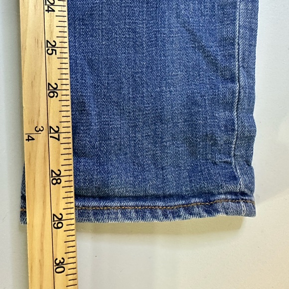 J Crew Size 28 Women's Skinny Stretch Mid Rise Denim Blue Jeans Style 02643 - Picture 11 of 11